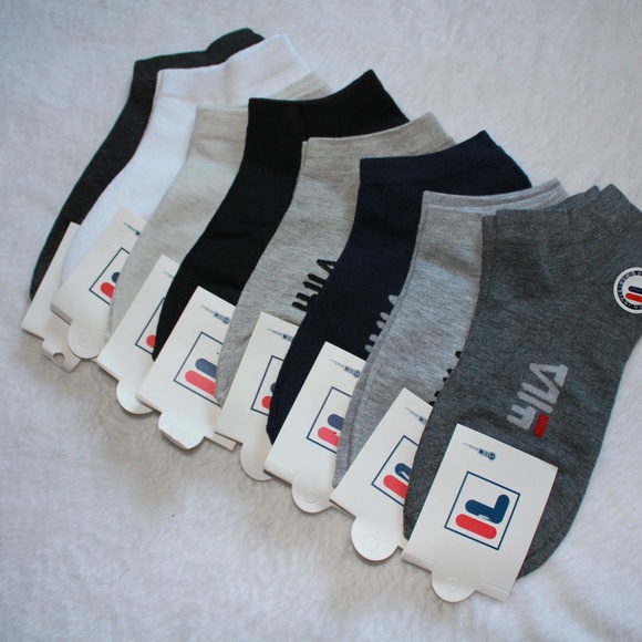 8 PAIRS FILA SOCKS SIZE 5-10 NO SHOW STYLE - Picture 1 of 3